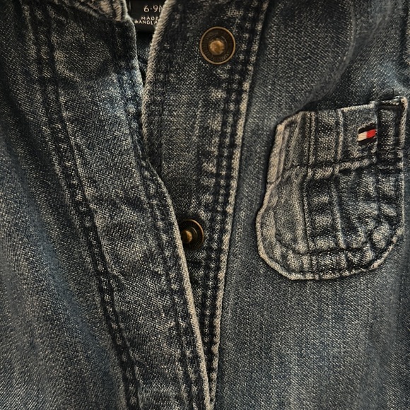 Tommy Hilfiger denim romper toddler - Picture 5 of 5